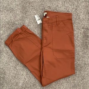 NWT J Crew High Rise Skinny Cropped Pants